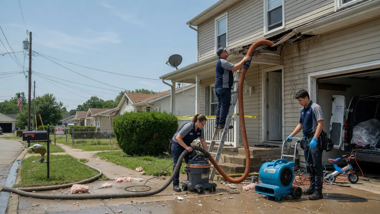 Water Damage Restoration in Bowden, WV near me